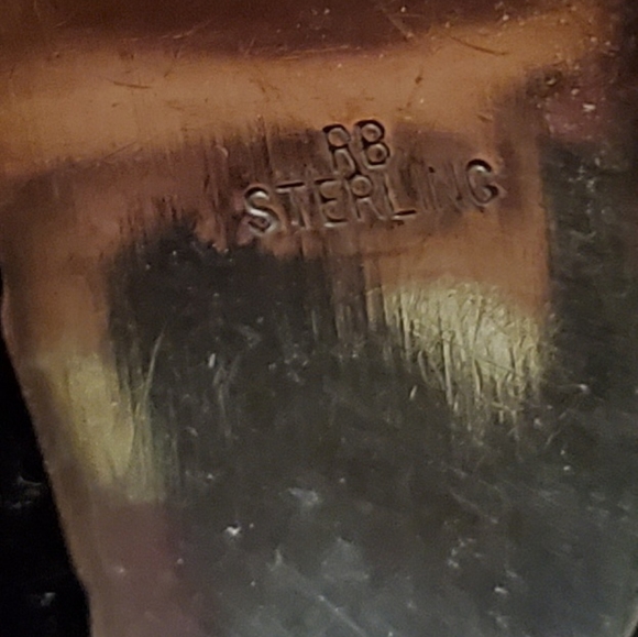 Ladies Navajo Sterling Silver Watch marked RB - Picture 4 of 4